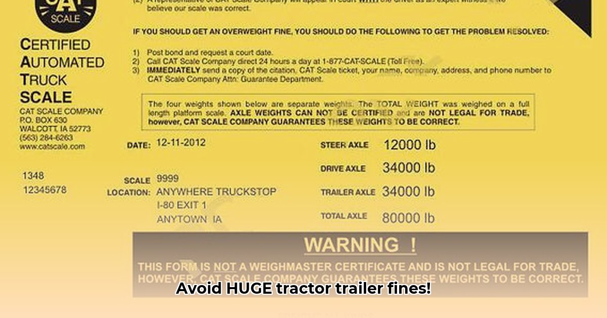 max-weight-for-tractor-trailer